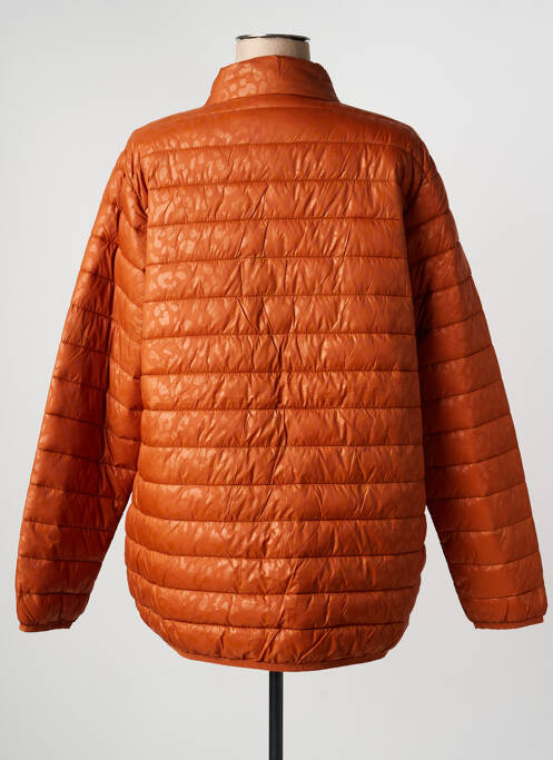 Doudoune poches sans capuche orange CISO femme