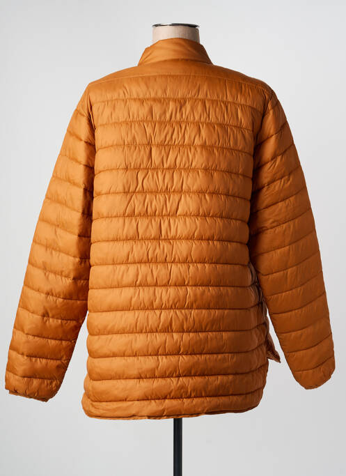 Doudoune poches sans capuche orange CISO femme