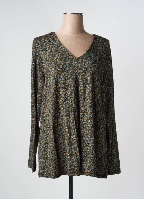 T-shirt manches longues manches longues vert CISO femme