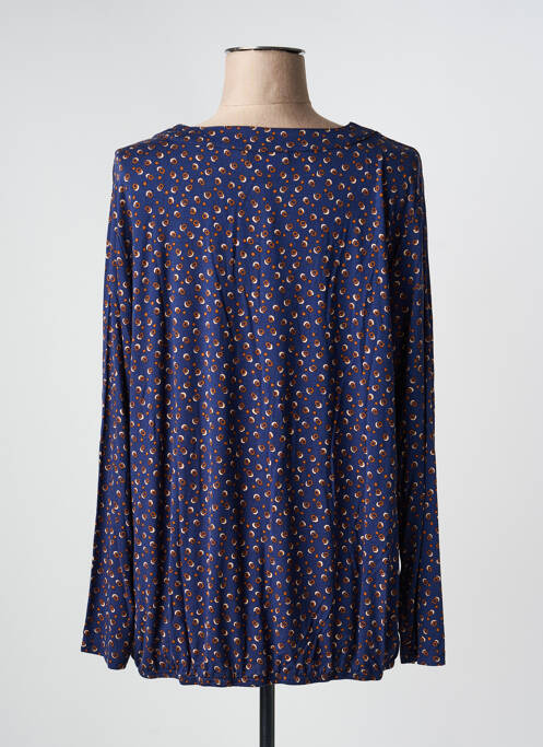 T-shirt manches longues manches longues bleu SIGNATURE femme