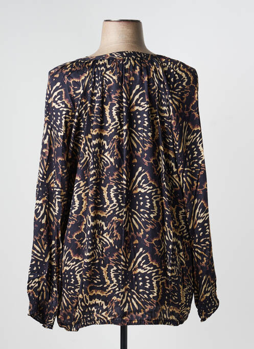Blouse manches longues manches longues noir CISO femme