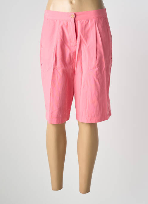 Bermuda taille basse taille basse rose BRANDTEX femme