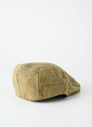 Chapeau forme béret jaune JACK MURPHY homme