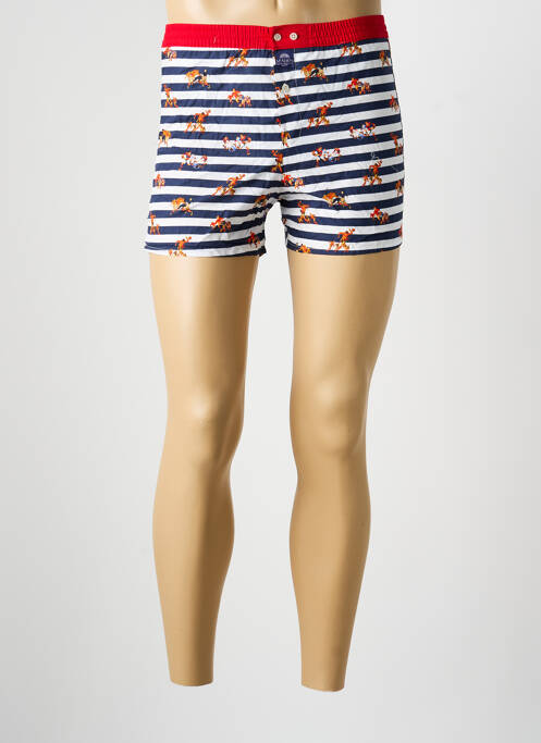 Caleçon bleu MC ALSON homme
