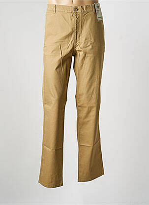 Pantalon chino stretch taille normale marron DOCKERS homme