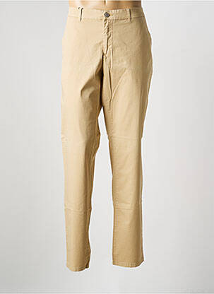 Pantalon droit stretch taille normale beige FYNCH-HATTON homme
