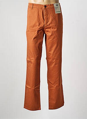 Pantalon chino stretch taille normale orange DOCKERS homme
