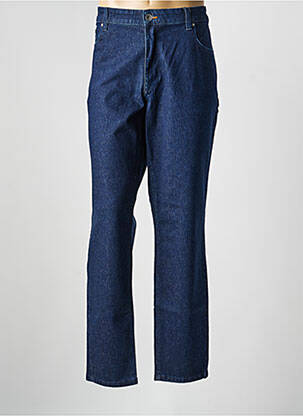 Jeans coupe droite stretch taille normale bleu FYNCH-HATTON homme