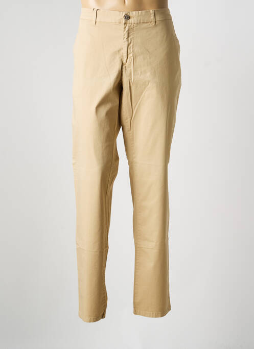 Pantalon droit stretch taille normale beige FYNCH-HATTON homme