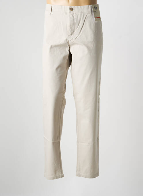 Pantalon chino stretch taille normale gris DOCKERS homme