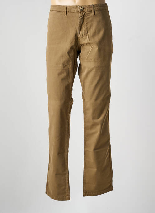 Pantalon chino stretch taille normale vert EDEN PARK homme
