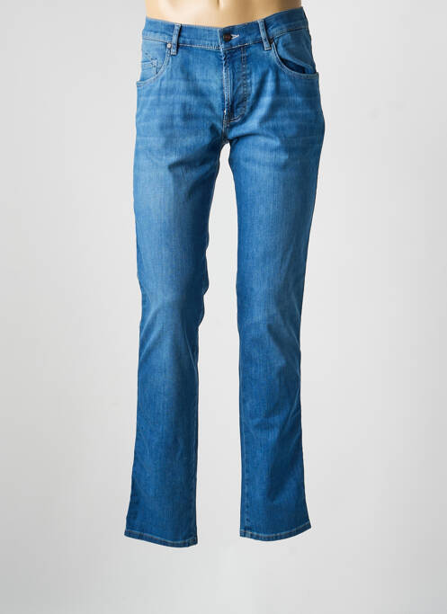 Jeans coupe slim stretch taille normale bleu BUGATTI homme