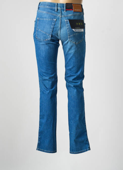Jeans coupe slim stretch taille normale bleu BUGATTI homme