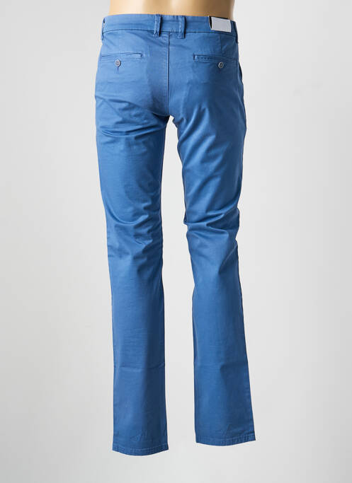 Pantalon chino tissage popeline taille normale bleu FYNCH-HATTON homme