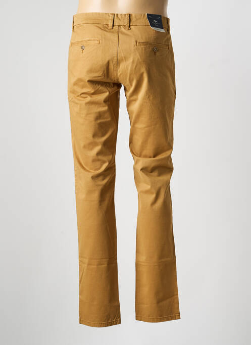 Pantalon chino tissage popeline taille normale marron FYNCH-HATTON homme