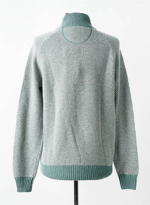 Pull stretch manches longues vert FYNCH-HATTON homme