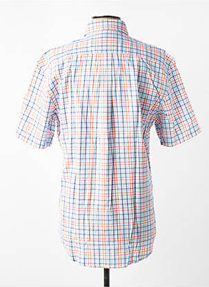 Chemise manches courtes poches orange FYNCH-HATTON homme