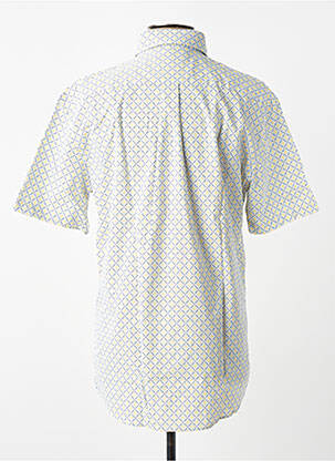 Chemise manches courtes poches jaune FYNCH-HATTON homme