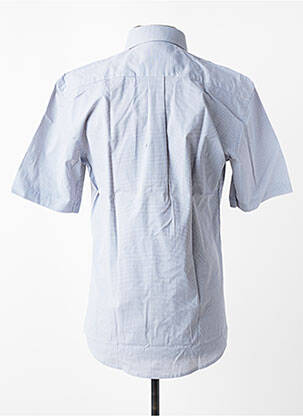 Chemise manches courtes poches bleu FYNCH-HATTON homme