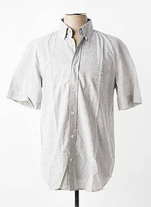 Chemise manches courtes poches vert EDEN PARK homme