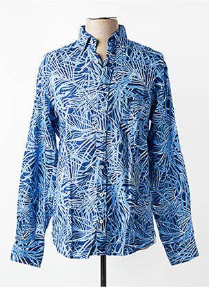 Chemise manches longues coupe cintrée bleu FYNCH-HATTON homme