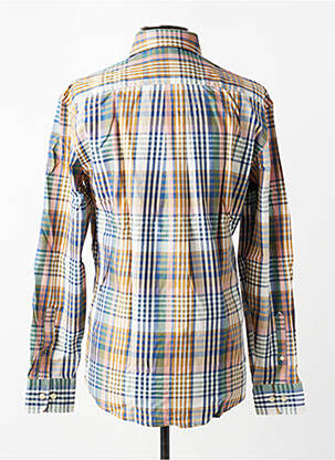 Chemise manches longues imprimé écossais marron FYNCH-HATTON homme