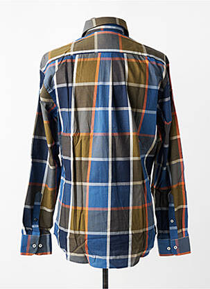 Chemise manches longues imprimé carreaux marron FYNCH-HATTON homme