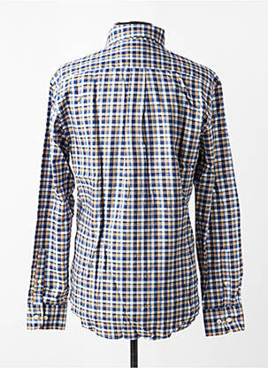Chemise manches longues coupe cintrée bleu FYNCH-HATTON homme