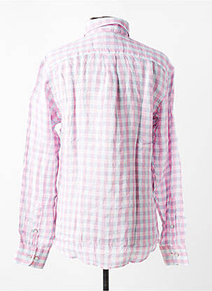 Chemise manches longues coupe droite rose FYNCH-HATTON homme
