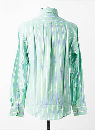 Chemise manches longues coupe cintrée vert FYNCH-HATTON homme