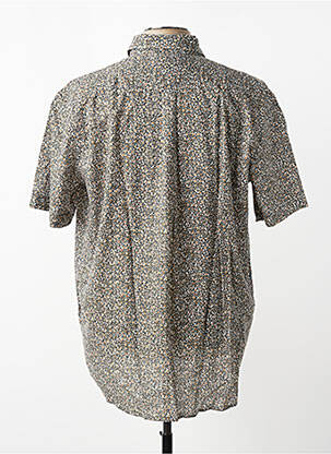 Chemise manches courtes poches vert EDEN PARK homme