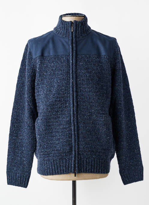 Veste casual poches bleu FYNCH-HATTON homme