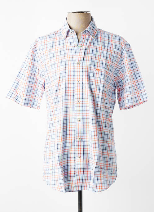 Chemise manches courtes poches orange FYNCH-HATTON homme