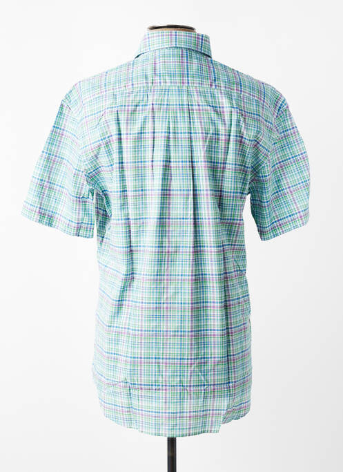 Chemise manches courtes poches vert FYNCH-HATTON homme