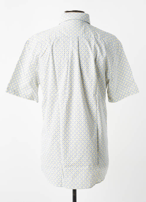 Chemise manches courtes poches jaune FYNCH-HATTON homme