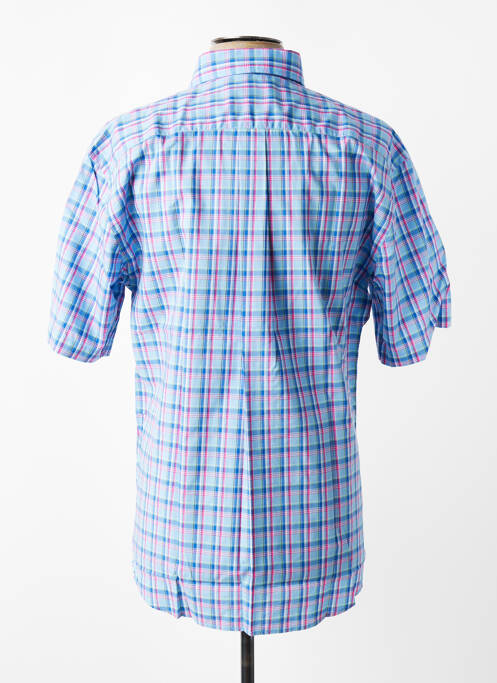 Chemise manches courtes poches bleu FYNCH-HATTON homme