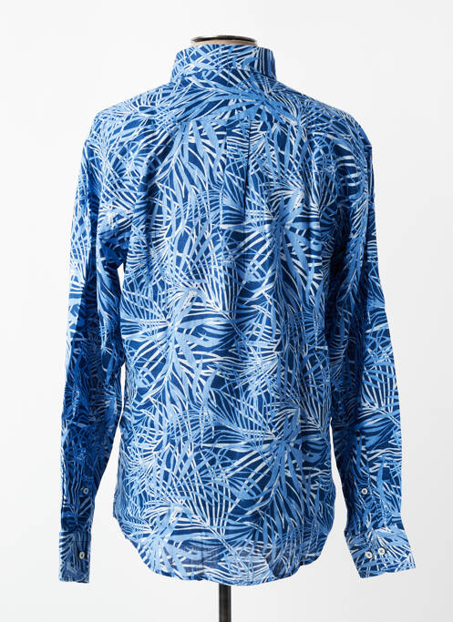 Chemise manches longues coupe cintrée bleu FYNCH-HATTON homme