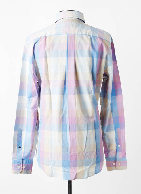 Chemise manches longues imprimé carreaux rose FYNCH-HATTON homme