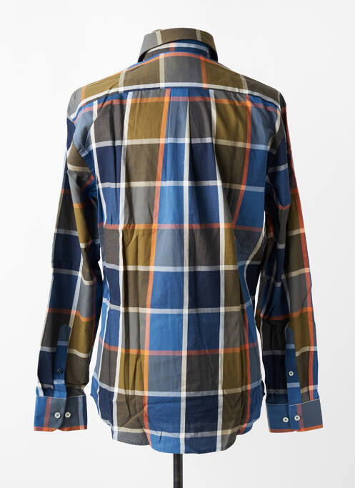 Chemise manches longues imprimé carreaux marron FYNCH-HATTON homme