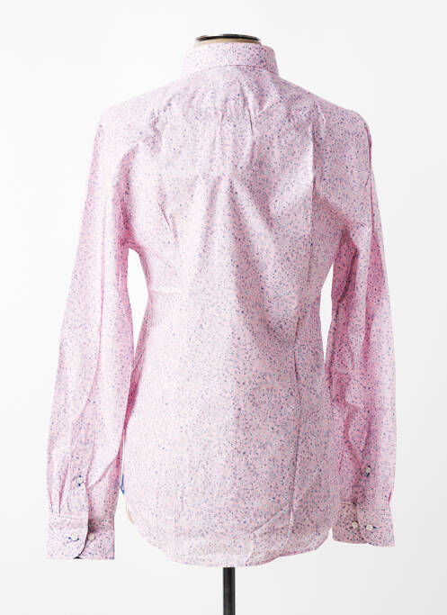 Chemise manches longues coupe cintrée rose VICOMTE ARTHUR homme