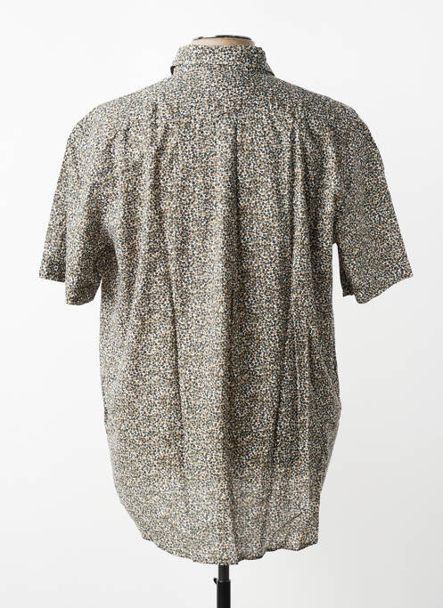 Chemise manches courtes poches vert EDEN PARK homme