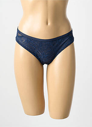 Culotte effet matière satinée bleu TRIUMPH femme