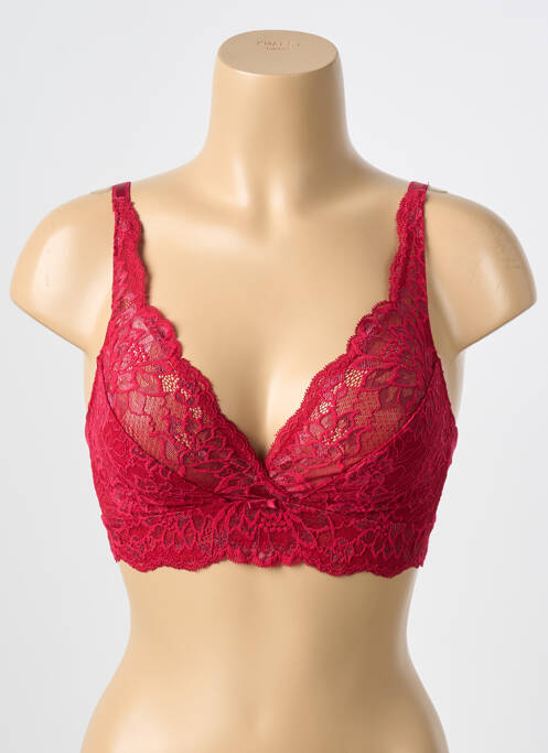 Soutien-gorge sans armature haut soutien-gorge emboitant rouge TRIUMPH femme