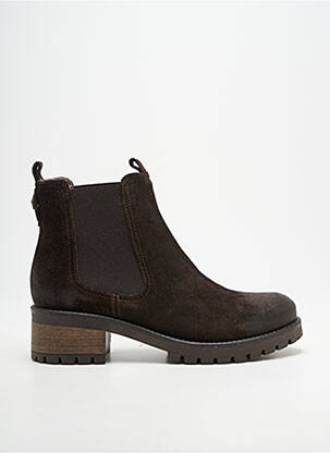 Bottines/boots talon bas talon de 4 à 6cm marron MINKA DESIGN femme