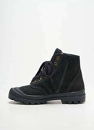 Bottines/boots fourrée talon plat jusqu'à 3cm noir PATAUGAS femme