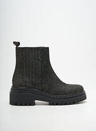 Bottines/boots tissage satiné talon de 4 à 6cm or FAIRE femme