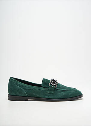 Mocassins talon bas talon plat jusqu'à 3cm vert ADIGE femme