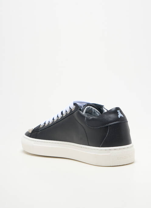 Baskets bout rond talon plat jusqu'à 3cm noir PATRIZIA PEPE femme