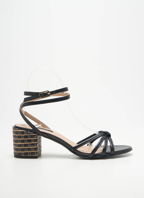 Sandales/nu pieds talon bottier talon de 4 à 6cm noir PATRIZIA PEPE femme
