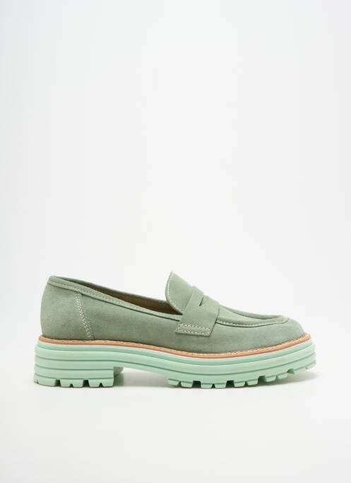 Mocassins type de semelle amortissante talon de 4 à 6cm vert MURATTI femme